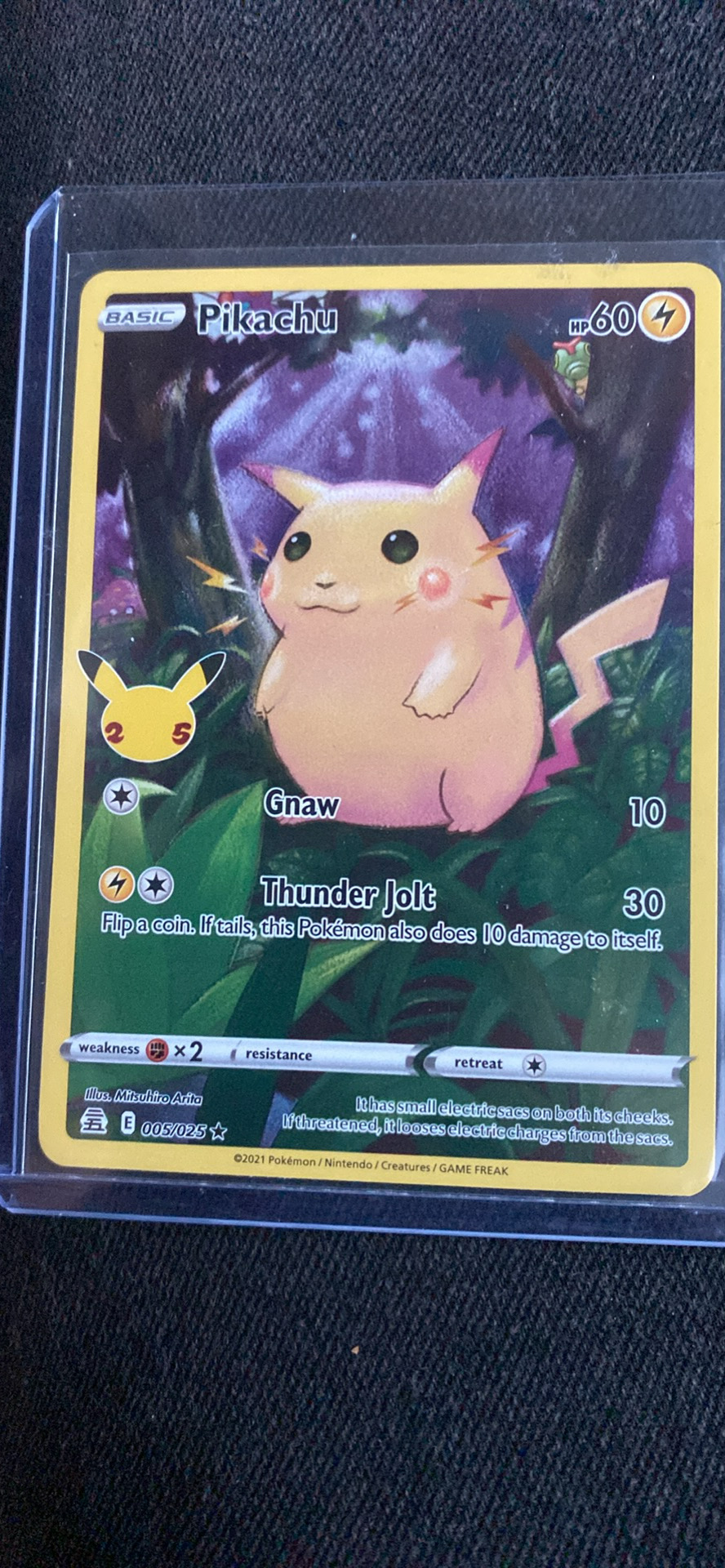 Full Art/Pikachu (005) 2021 Pokemon Celebrations - Pokémon Card Data
